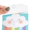 Blue Panda 24 Pack Rainbow Goodie Bags with Stickers for Birthday, Rainbow Party Favors, Treats, Baby Shower Decorations, Turquoise, 6.5 x 4 x 3 In - 4 of 4