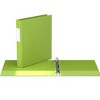 Davis Group 6pk 1" Premium Economy Angled D-Ring Binder Lime Green: Hard Cover, 225 Sheet Capacity, 2 Pockets, Polypropylene - 2 of 4