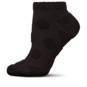 Memoi Women's Terry Dot Low Cut Socks - 1 of 3