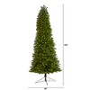 Nearly Natural 9-ft Slim Virginia Spruce Artificial Christmas Tree with 750 Warm White (Multifunction) - 2 of 4