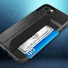 Vena vCommute for Apple iPhone 12 Pro and iPhone 12 Wallet Case, Leather Flip Cover with Card Slot and Kickstand - image 2 of 4