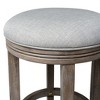 Maven Lane Eva Swivel Backless Fabric Counter Height Bar Stool - 4 of 4