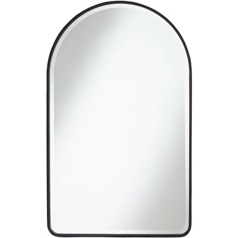 Anyhi Round Mirror 22 inch Black Circle Mirror for Entryways, Washrooms, Living Rooms, Size: B-22