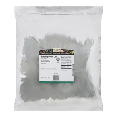 Frontier Co-Op Organic Stinging Nettle Leaf Cut & Sifted - 1 lb