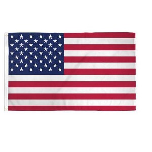 Maison 3'x5' USA UltraBreeze Light Weight Poly Patriotic Perfect 4th Of July Independence Day Flag For Indoors & Outdoors - 1 of 2