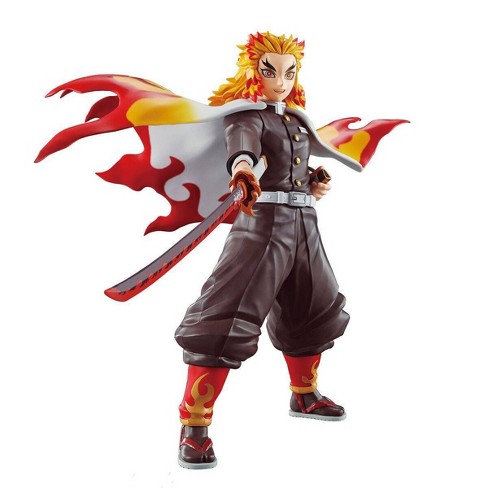 Demon Slayer Kyojuro Rengoku Action Figure - The Quirky Quest (15 Cms)