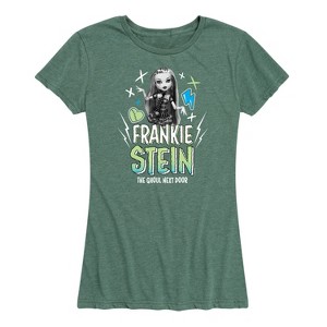 Women's - Monster High - Frankie Stein The Ghoul Next Door Short Sleeve Graphic T-Shirt - 1 of 4