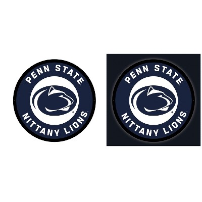 Evergreen Ultra-Thin Edgelight LED Wall Decor, Round, Pennsylvania State University- 23 x 23 Inches Made In USA