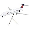 Boeing 717-200 Commercial Aircraft "Delta Air Lines" White w/Blue Tail "Gemini 200" 1/200 Diecast Model Airplane by GeminiJets - 4 of 4