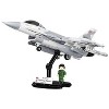 COBI Armed Forces SU-57 Felon Aircraft F-16C Fighting Falcon (PL) Plane Building Set, 463 Pieces - 3 of 4