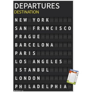 Trends International Flipboard - Destination Unframed Wall Poster Prints - 1 of 4
