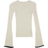 Aeropostale Womens Bell Sleeve Pullover Sweater - 4 of 4