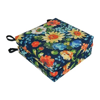 Blazing Needles, 16-inch Outdoor Cushion