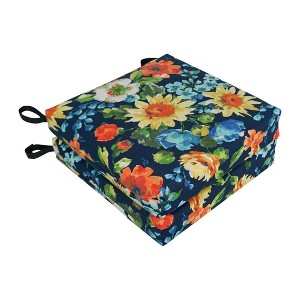 Blazing Needles, 16-inch Outdoor Cushion - 1 of 2