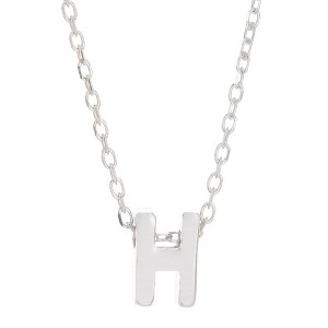 Adornia Mini Initial Pendant Necklace - 1 of 2