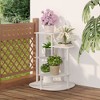 HOMLUX Multipurpose Plant Stand Flower Pot Shelf Corner Display Rack for Indoor/Outdoor - 2 of 4