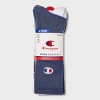 Champion Iconic Essentials Men's 6pk Cushion Crew Socks - 6-12 - 2 of 4