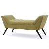 NicBex Modern 52" Bedroom Bench Accent Stools with Armrests and Button Tufted for Bedroom and Entryway - 3 of 4