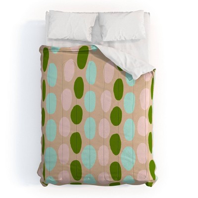 Deny Designs 3pc Full/Queen Sunshine Canteen Jellybeans Comforter and Sham Set
