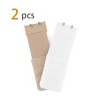 INSPIRE CHIC Women's Elastic Bra Hook Strap Extensions 3 Rows 2 Pcs - 2 of 4