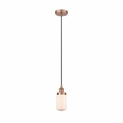 Dover - 1 Light Mini Pendant In Traditional Style-10.25 Inches Tall and 4.5 Inches Wide