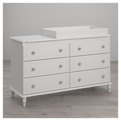 Little Seeds Rowan Valley Laren 6 Drawer Changing Table White