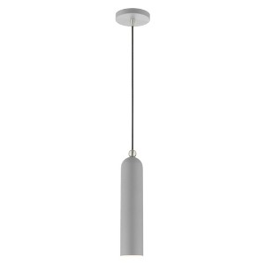 Livex Lighting Ardmore 1 - Light Pendant in  Nordic Gray - 1 of 1