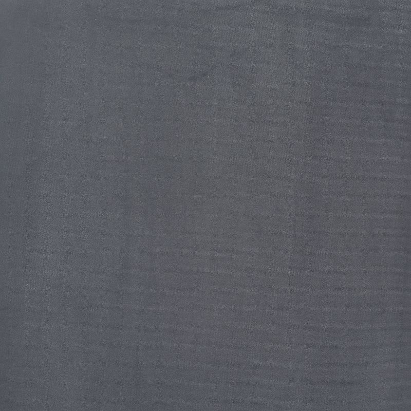 Remi Upholstered Bench French Dark Gray Velvet - Adore Decor, 3 of 5