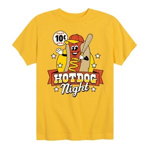 Boys' - Instant Message - Ten Cent Hotdog Night Short Sleeve Graphic T-Shirt - 1 of 4