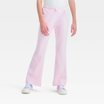 Girls' Fleece Flare Sweatpants - art class™