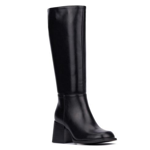 Olivia Miller Women's Sky Tall Boots - 7.5, BLACK