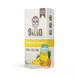 Salud Hydration + Immunity Pineapple Drink Mix - 6pk/0.21 oz Sticks