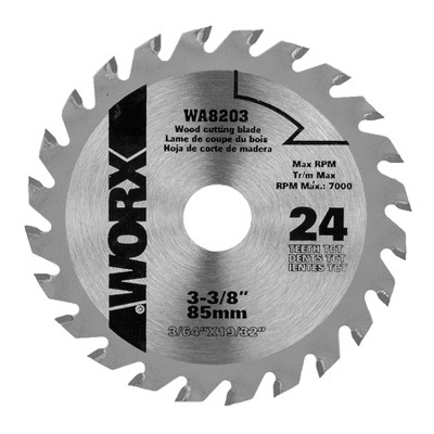 Worx WA8203 Worx  3 3/8" 24T Wood Cutting Blade
