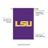 Evergreen Louisiana State University House Applique Flag- 28 x 44 Inches Indoor Outdoor Sports Decor - 3 of 4