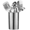 COOK WITH COLOR STAINLESS STEEL KITCHEN UTENSIL SET 10 PIECE BLACK - 4 of 4