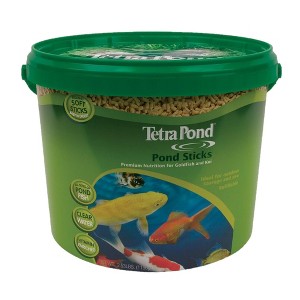 TetraPond Pond Sticks Fish Food for Koi & Goldfish, 2.53lbs - 1 of 2