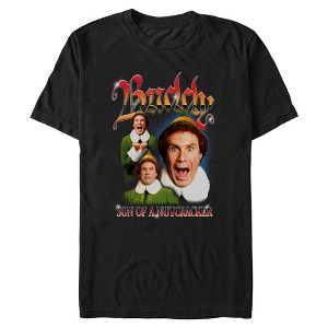 Mens Elf Buddy Son of a Nutcracker Portraits T Shirt - 1 of 4