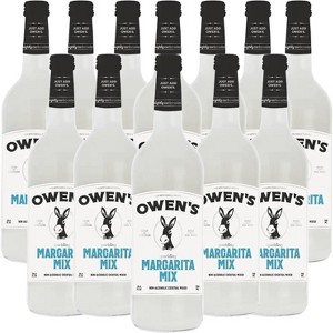 Owen’s Craft Mixers Sparkling Margarita | Handcrafted in the USA with Premium Ingredients | Vegan & Gluten-Free Soda Mocktail and Cocktail Mixer - 1 of 3
