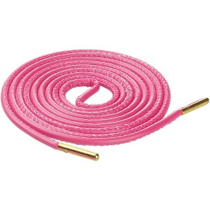 INSPIRE CHIC PU Leather Round Shoe Laces for Sneakers Boots 1 Pair - 1 of 4