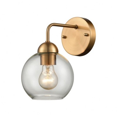 Elk Home Astoria 1 - Light Wall Light in  Satin Gold