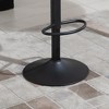 Vatros Adjustable Bar Stools, Swivel Bar Height Chairs Barstools Padded with Back for Kitchen, Counter Stools Set of 2 - 2 of 4