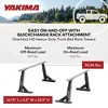 Yakima OverHaul HD Heavy Duty Aluminum Construction Adjustable Height Truck Bed Rack with Tie Down Points and T Slot Attachments, Black - 4 of 4