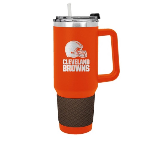 Cleveland Browns Coffee Tumbler Best King Of Football Gifts For Browns Fans