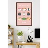 Trends International Pusheen: Bento Box - Everything Is Good Sushi Grid Framed Wall Poster Prints - 2 of 4
