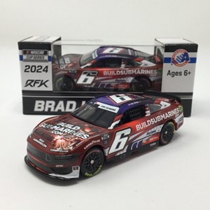 Brad Keselowski 2024 BuildSubmarines.com Salutes Foil Number 1:64 Diecast Action - 1 of 2