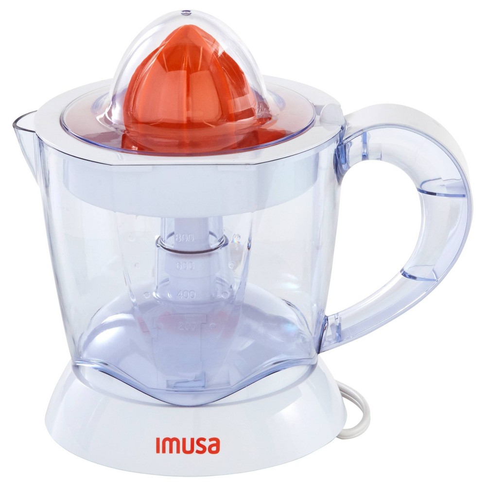 IMUSA 34oz Electric Citrus Juicer, 25 Watts - White