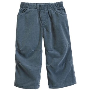 City Threads Boys/Kids Soft Stretch Corduroy Pants with Knee Articulation - USA-Made - Contrast Stitch - 1 of 4