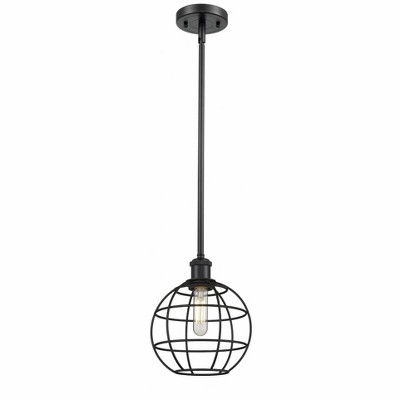 Innovations Lighting Lake Placid 1 - Light Pendant in  Matte Black