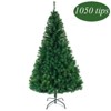 6.5ft PVC Green Christmas Tree with 1050 Branches - 2 of 4