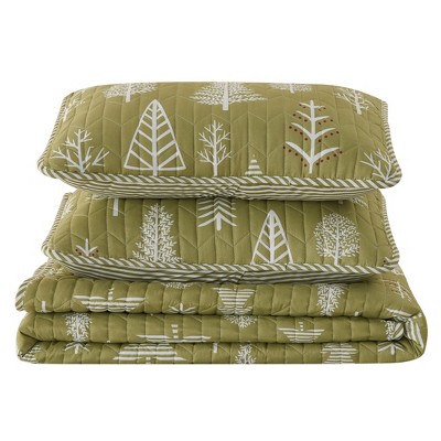 Lodgethemed Reversible Quilt Set With Shams Great Bay Home Target